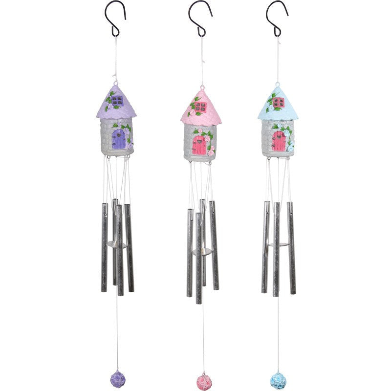 Fairy House Resin Windchime - Dollars and Sense