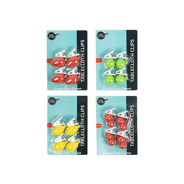 Tablecloth Weights - 4 Pack 1 Piece Assorted - Dollars and Sense
