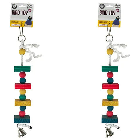 Wooden Bird Toy Blocks 4 Level - Dollars and Sense