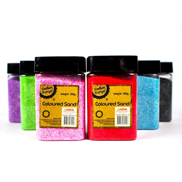 D̩cor Coloured Sand - Dollars and Sense
