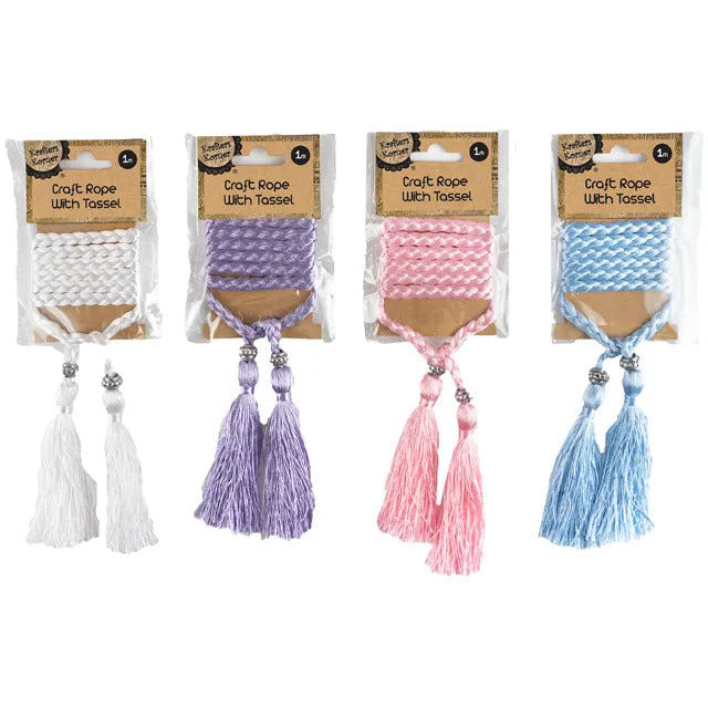 Craft Rope with Tassel - Dollars and Sense