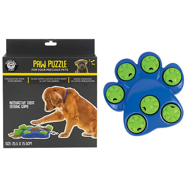 Paw Puzzle Treat Seeking Game - Dollars and Sense