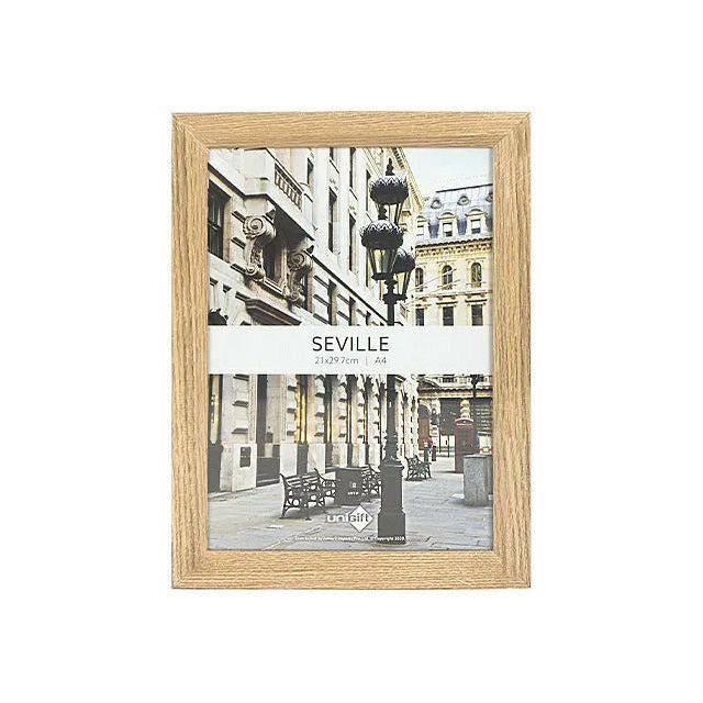 Seville A4 Frame Natural - 21x29.7cm 1 Piece - Dollars and Sense