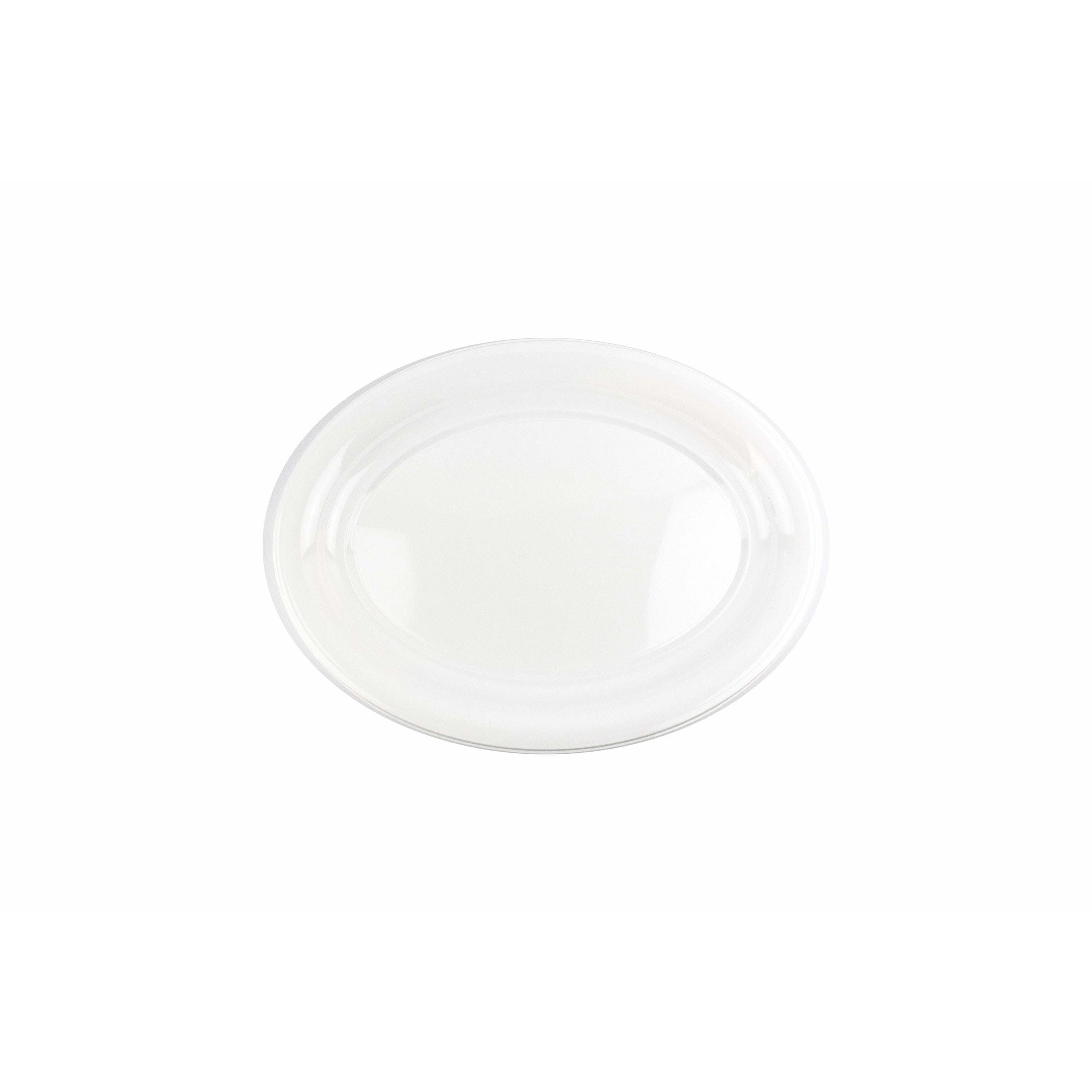 Everyday Partyware White Oval Tray Recyclable - 2 Pack 36x48cm Default Title
