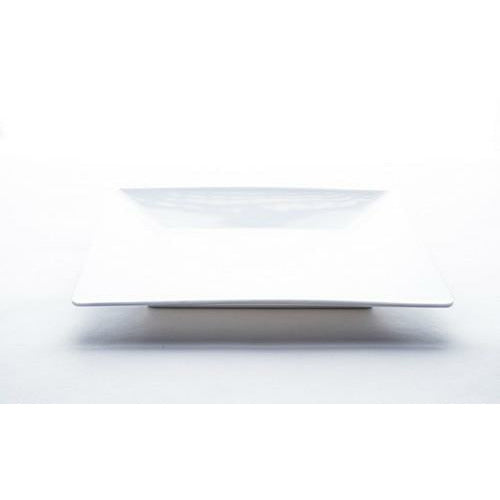 Melamine Plate White - 25x25cm 1 Piece Default Title