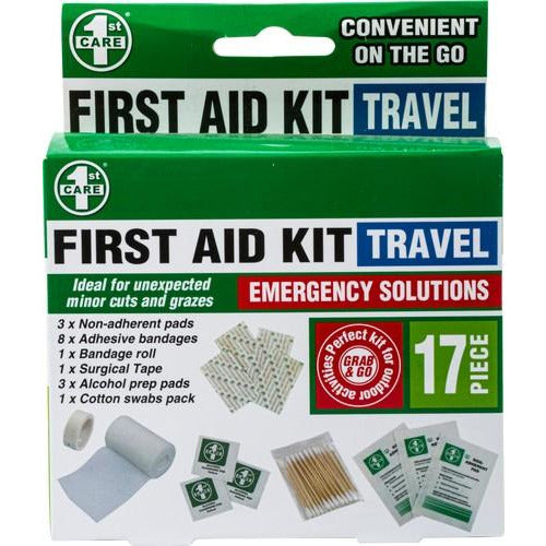 First Aid Kit 17pcs - Dollars and Sense