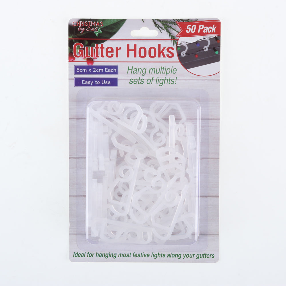 Christmas Lights Gutter Hooks - Dollars and Sense