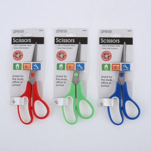 Easy Grip Scissors - 20cm 1 Piece Assorted Default Title