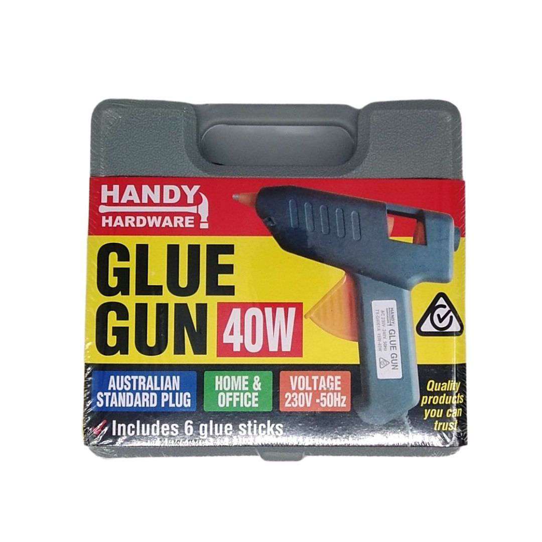 Buy Cheap art & craft online | Glue Gun 40W with Case|  Dollars and Sense cheap and low prices in australia