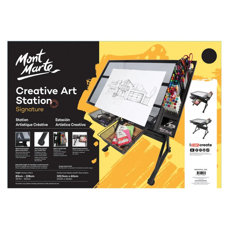 Mont Marte Signature Creative Art Station - Dollars and Sense