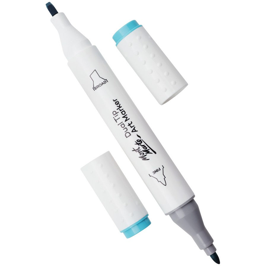 Mont Marte Dual Tip Alcohol Art Marker - Ice Blue 65 - Dollars and Sense