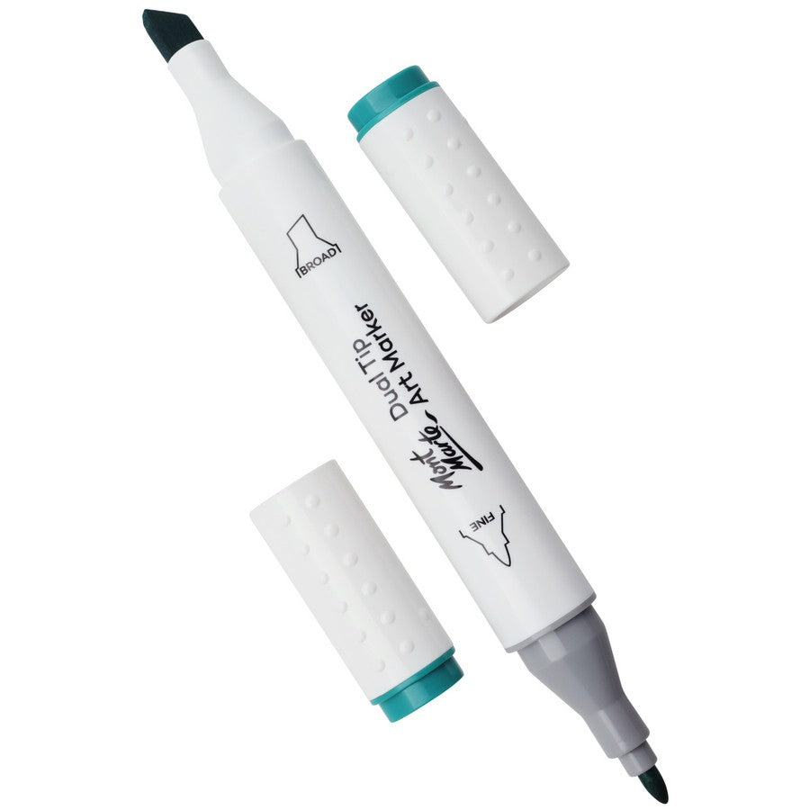Mont Marte Dual Tip Alcohol Art Marker - Turquoise Green Light 57 - Dollars and Sense