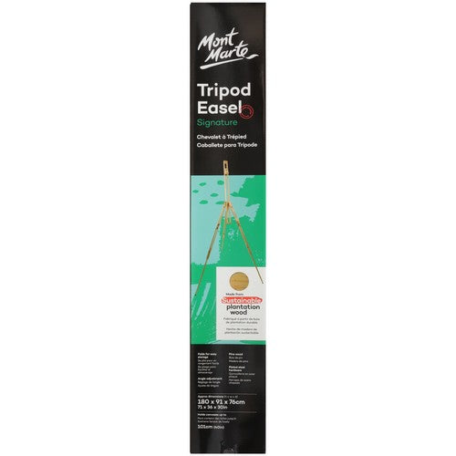 Mont Marte Artists Tripod Easel Pine Wood - Dollars and Sense