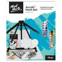 Mont Marte Acrylic Painting Set 70pcs - Dollars and Sense
