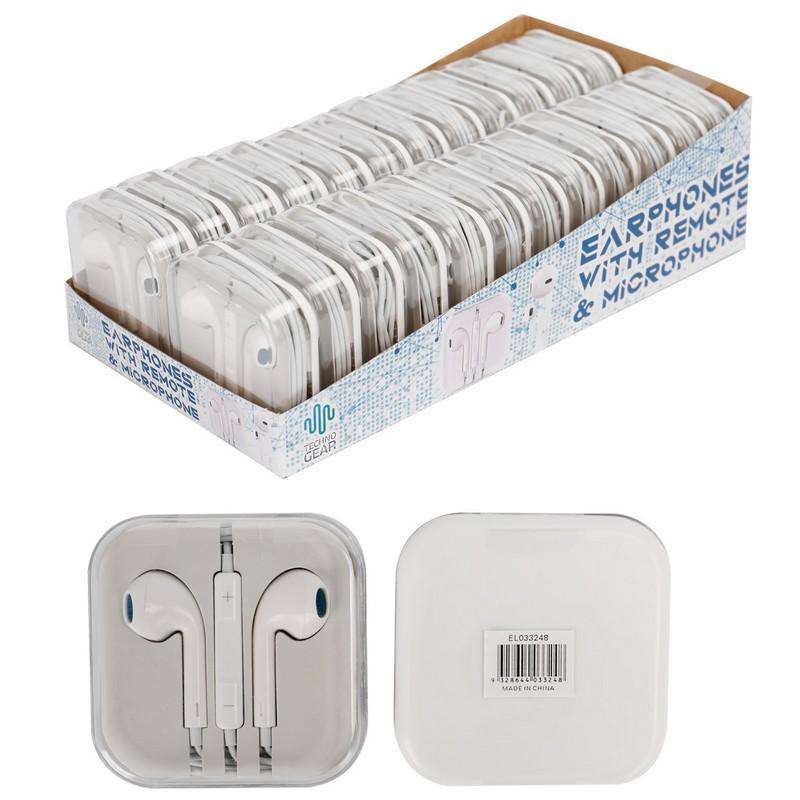 Earphones AUX White - Dollars and Sense