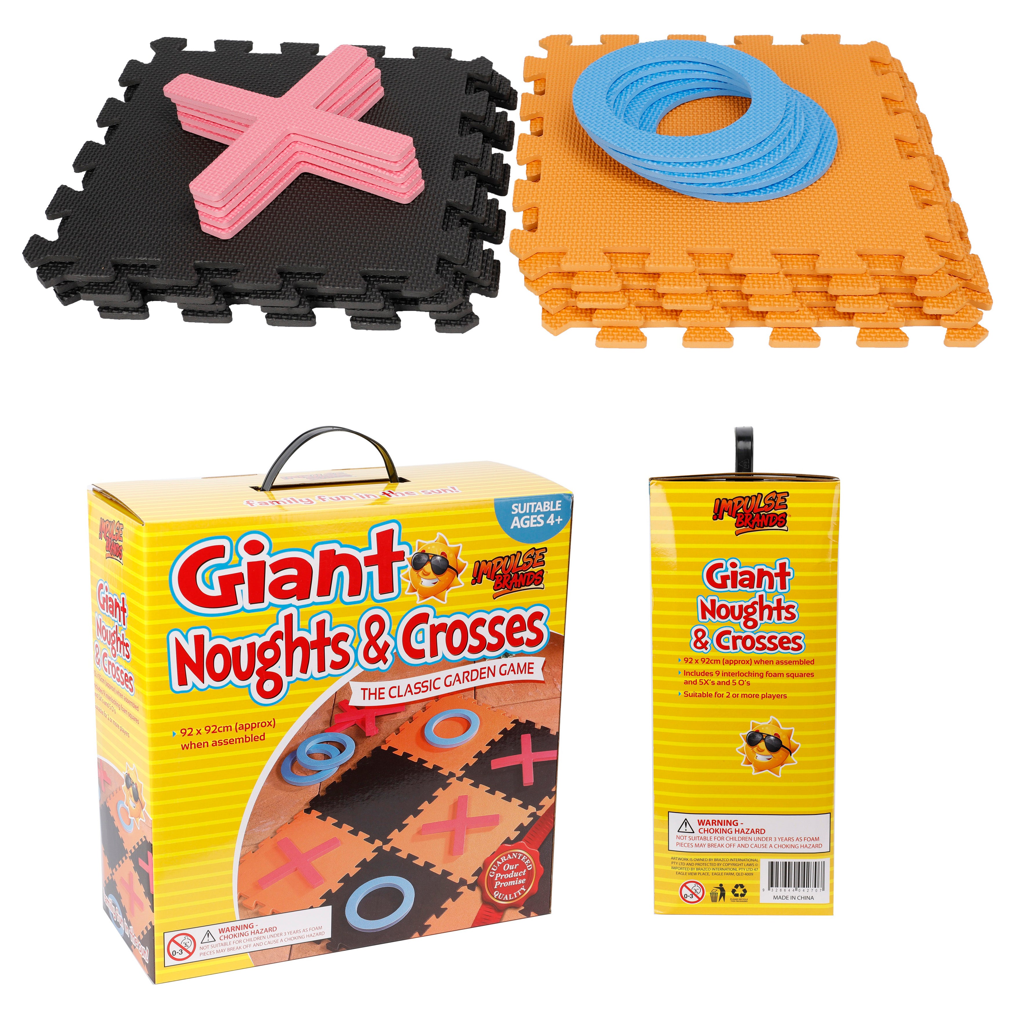 Noughts and Crosses Giant Outdoor Game - Dollars and Sense