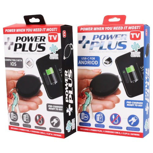Power Plus Keyring Compatible with IOS - Dollars and Sense
