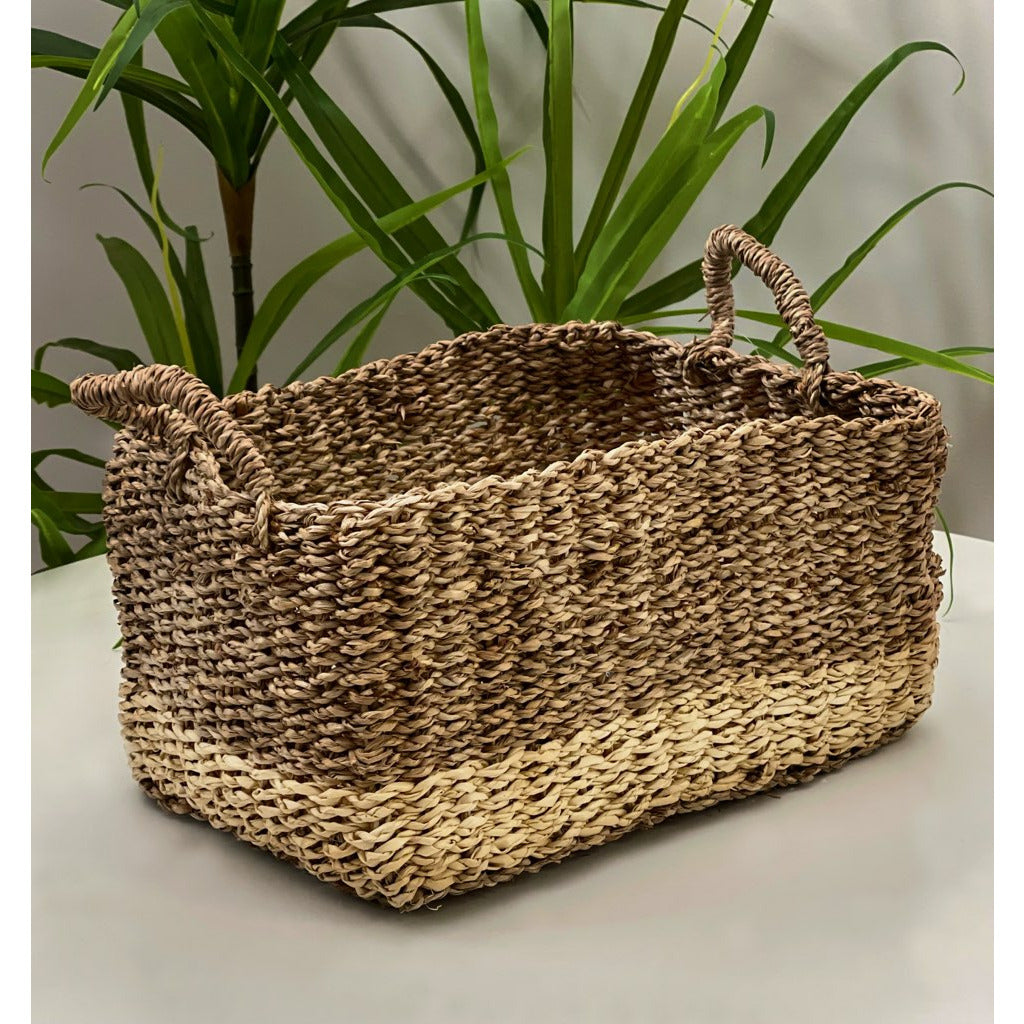 Studio Rectangle Basket with handle Medium Default Title