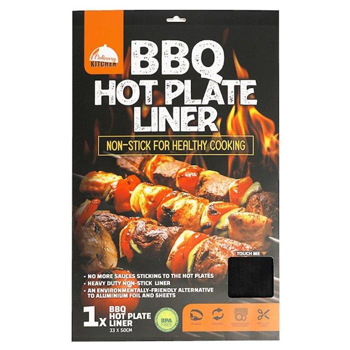BBQ Hot Plate Liner - 33x50cm 1 Piece - Dollars and Sense