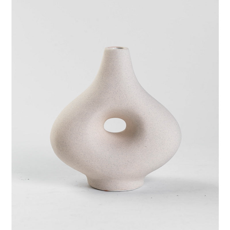 Circular Cut Out Vase - Dollars and Sense