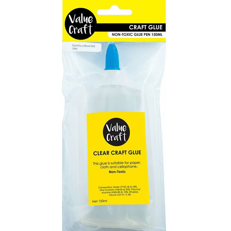 Craft Glue Clear - 150ml - Dollars and Sense