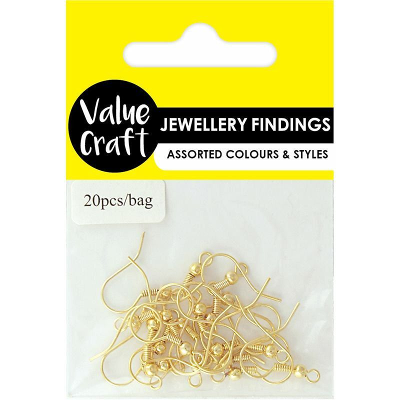 Shepherd Hooks Gold - 20 Pieces - Dollars and Sense