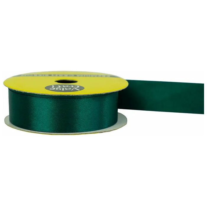 Satin Polyester Ribbon Teal - 22mmx3m - Dollars and Sense