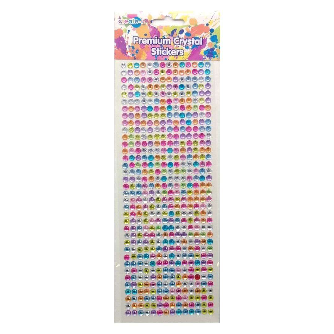 Buy Cheap art & craft online | Crystal Sticker Pack|  Dollars and Sense cheap and low prices in australia