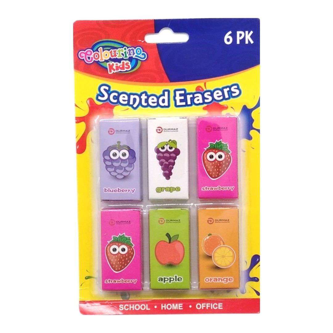 Buy Cheap art & craft online | Novelty Scented Erasers 6PK|  Dollars and Sense cheap and low prices in australia