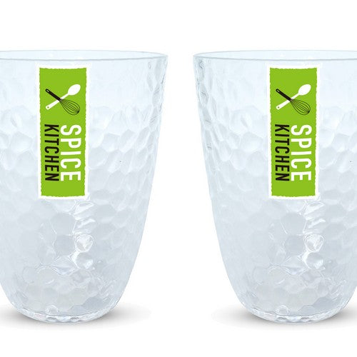 Plastic Ripple Style Tumbler - 350ml 1 Piece - Dollars and Sense