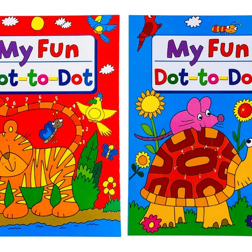 My Fun Dot to Dot Activity Books - 1 Piece Assorted - Dollars and Sense