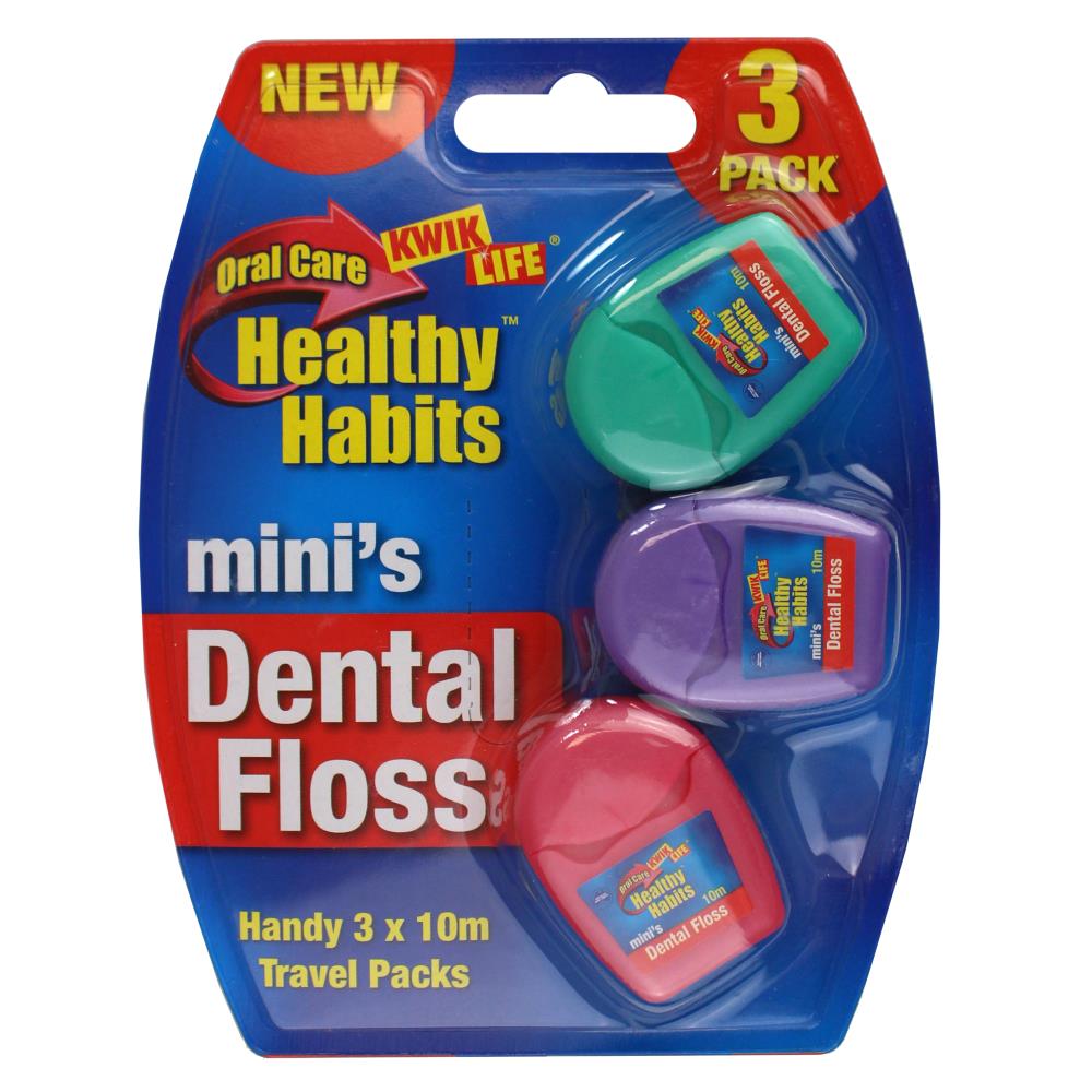 Kwik Life Healty Habits Mini Dental Floss - Dollars and Sense