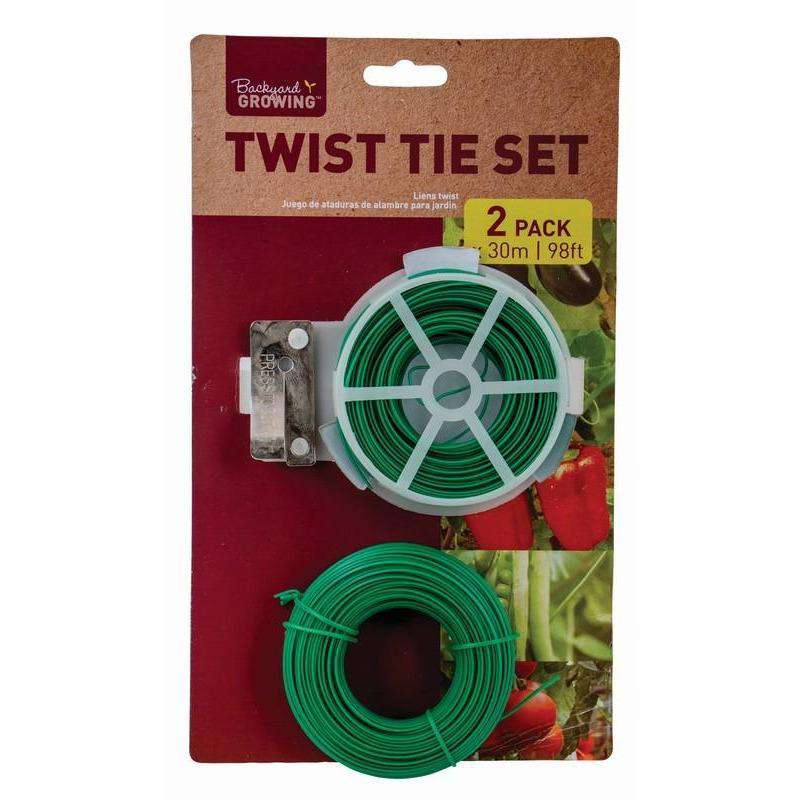 Wire Tie with Cutter 30mtr 2Pk - Dollars and Sense