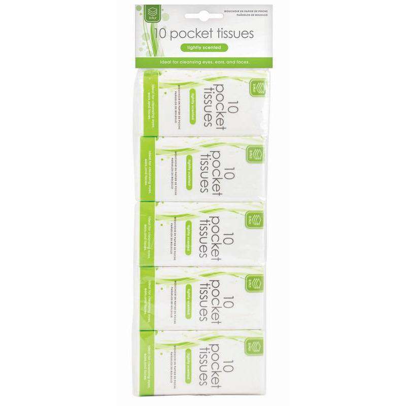 Pocket Tissues 3 Ply 10Pk - Dollars and Sense