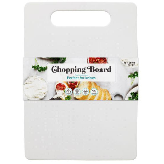 Chopping Board Plastic 25cmx35cm - Dollars and Sense