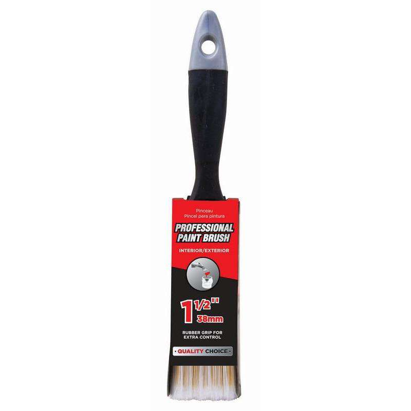 Professional Paint Brush With Rubber Grip - 38mm - Dollars and Sense