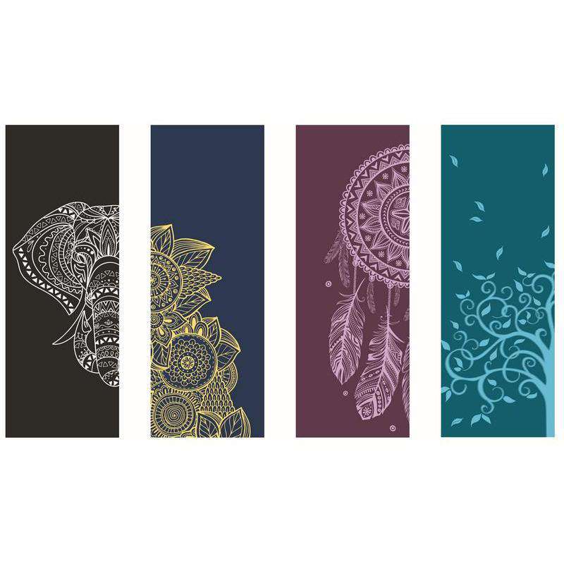 Yoga Mats with Prints 61x173cm 4 Asstd - Dollars and Sense