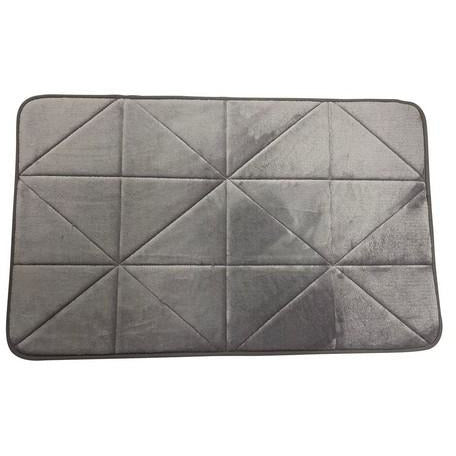 Embossed Memory Foam Bath Mat 50X80 Cm Default Title
