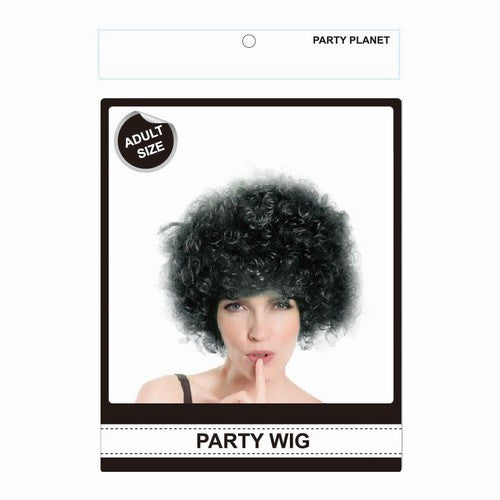 Party Wig Afro Black - Dollars and Sense