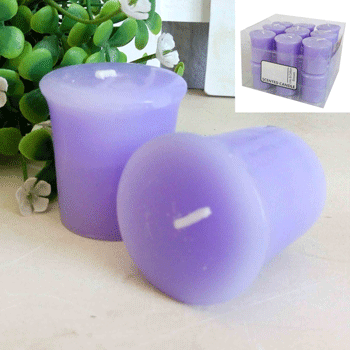Purple tea light online candles