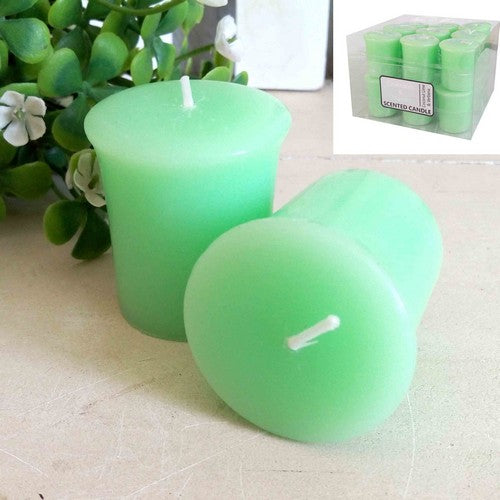 Aqua Votive Scented Candle - Coconut Lime and Verbena Default Title