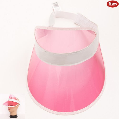 Sun Visor Party Hat Pink- 1 Piece - Dollars and Sense