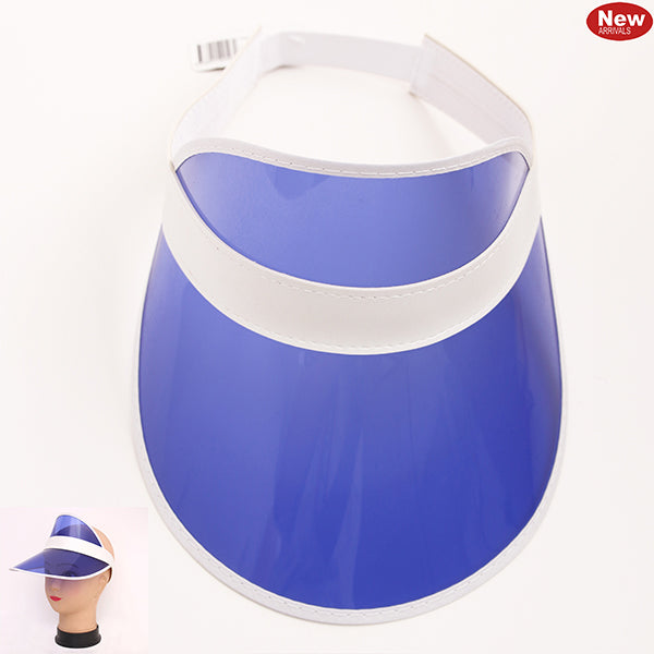 Sun Visor Party Hat Blue - 1 Piece - Dollars and Sense
