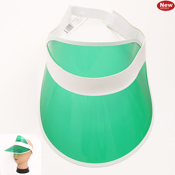 Sun Visor Party Hat Green - Dollars and Sense