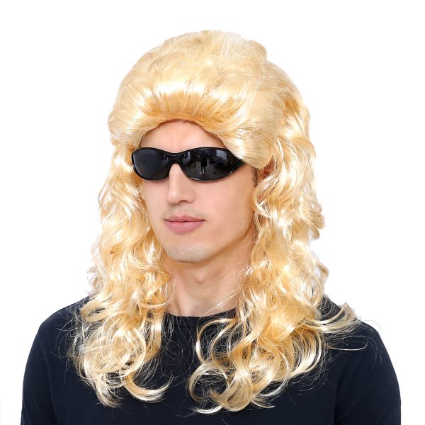 Wig Long Blonde Mullet - Dollars and Sense