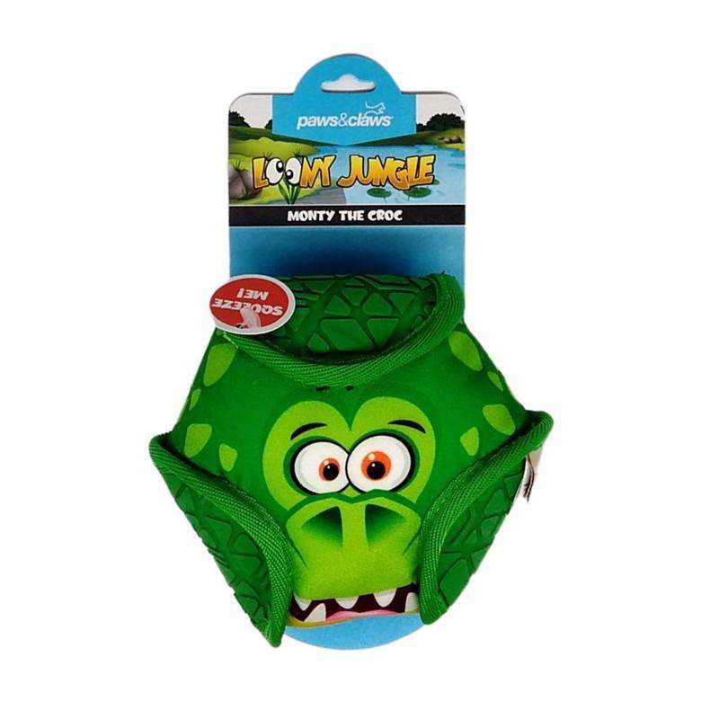Pet Toy Loony Jungle Croc 15cm - Dollars and Sense