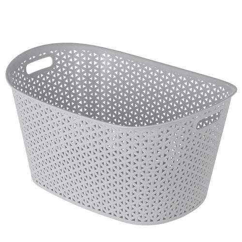 Wicker Multipurpose Basket 50X33.5X25.5cm 3 Assorted Colours - Dollars and Sense
