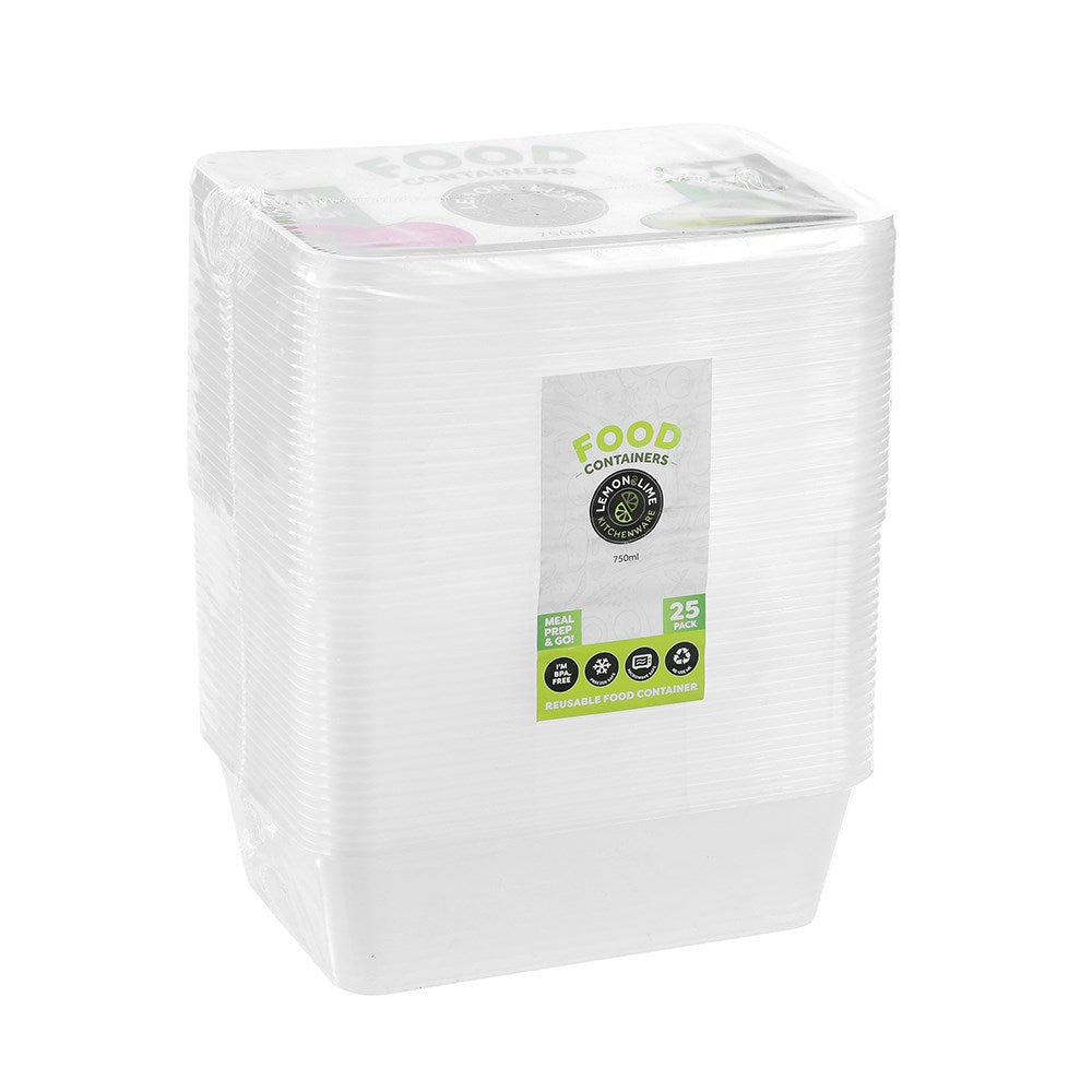 Reusable Food Container Rectangle - Dollars and Sense