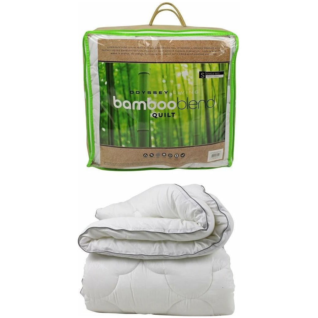 Odyssey Living Queen Size Bamboo Blend Quilt
