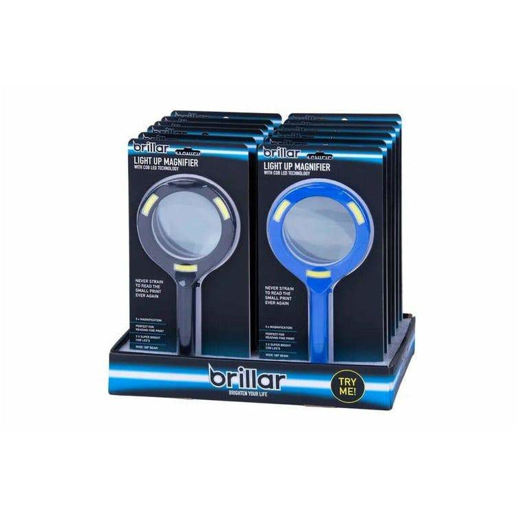 Cob Led Light Up Magnifying Glass Batteries Included - Dollars and Sense